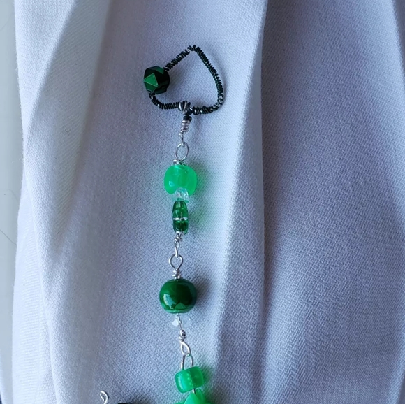 Emerald green phone charms - Picture 6 of 6